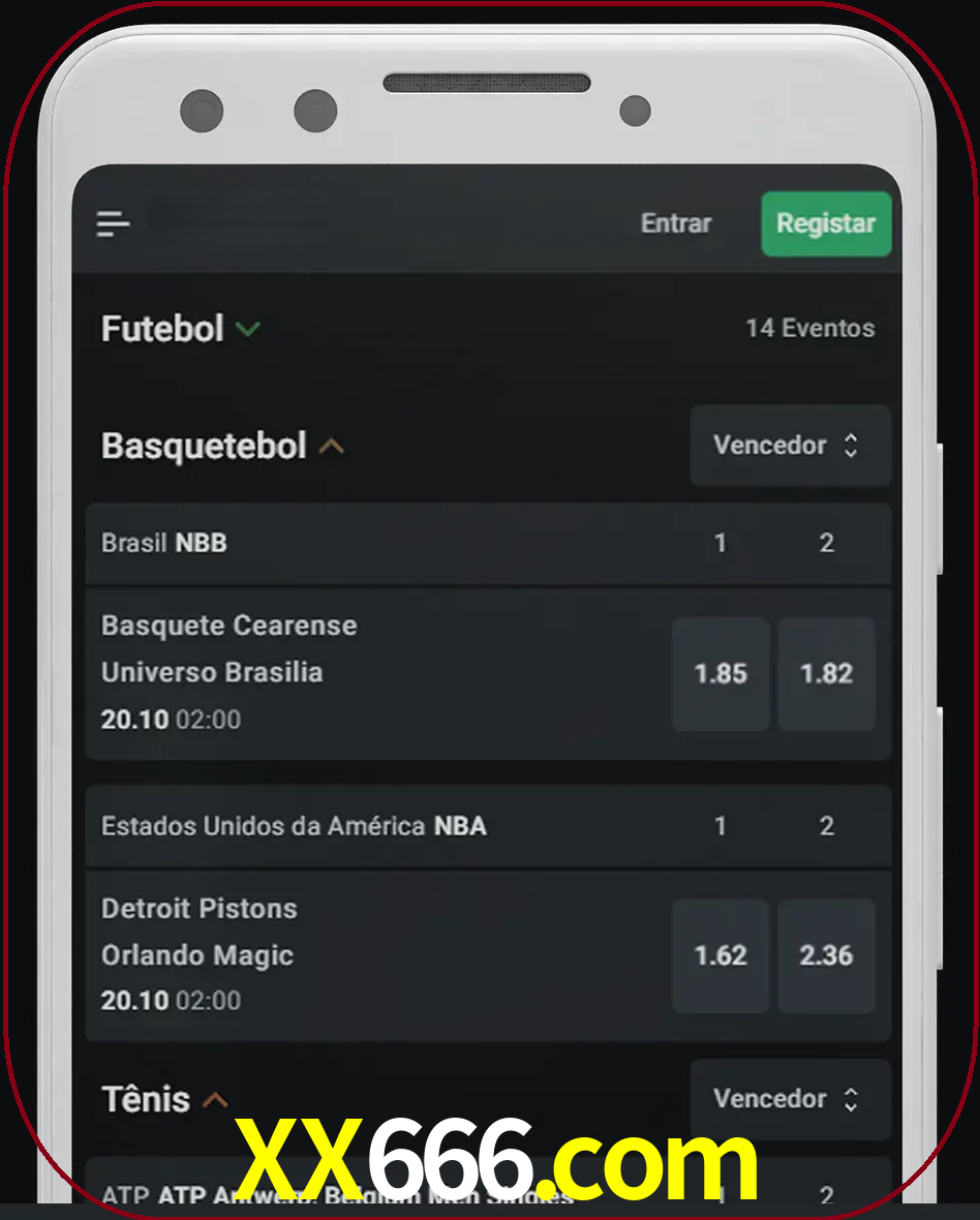 Aposte e assista aos esportes em formato ao vivo.
