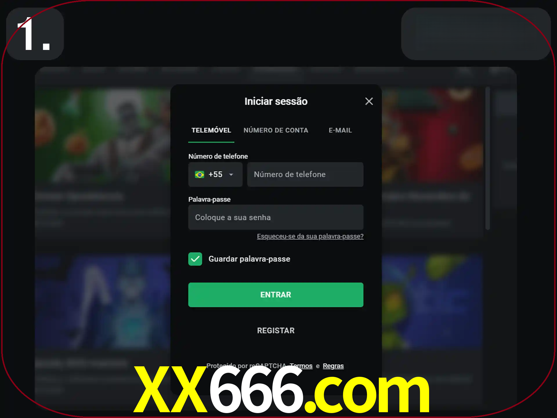 Acesse o site.